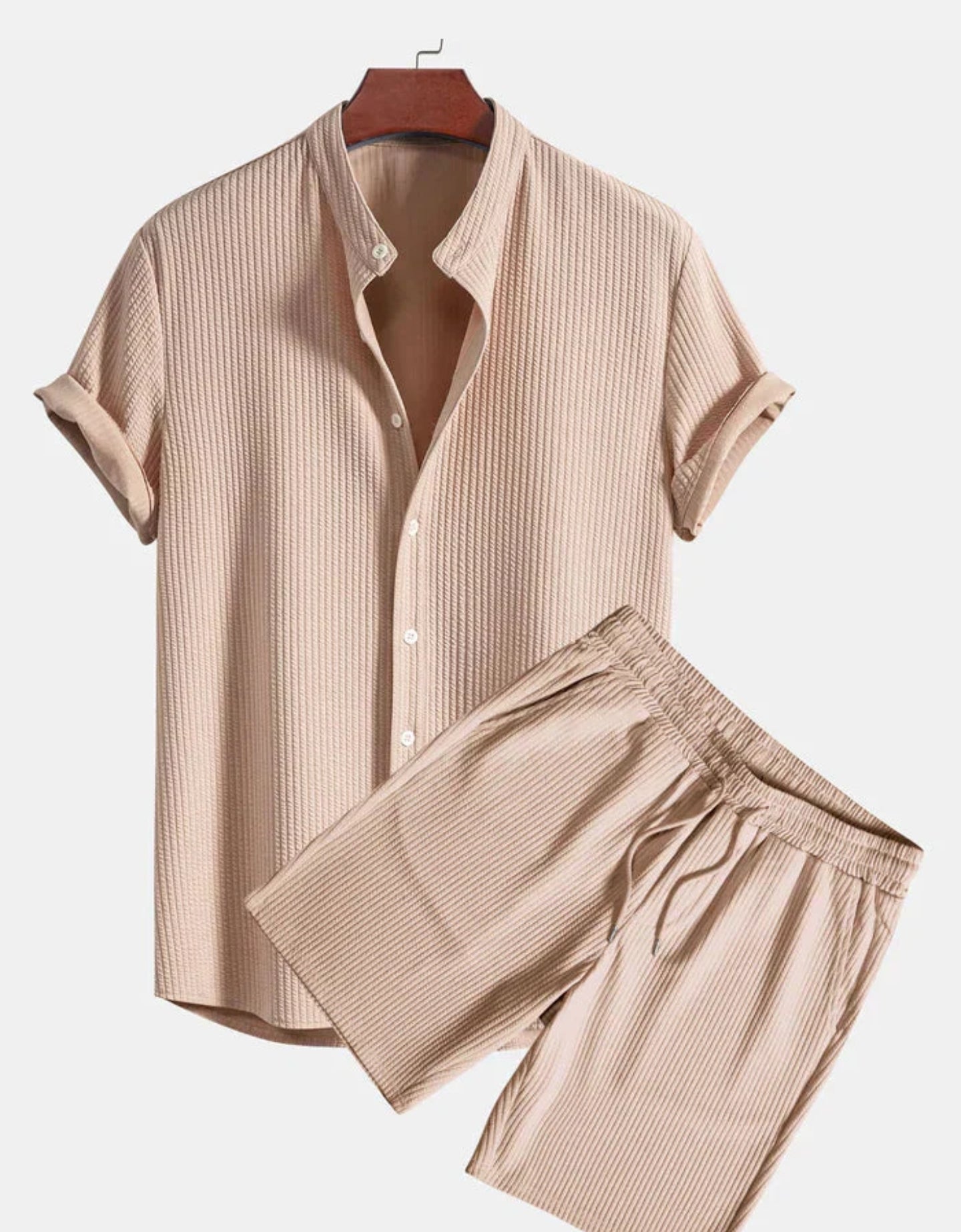 Msl Fit Rb Sd Cl Shirt & Shorts